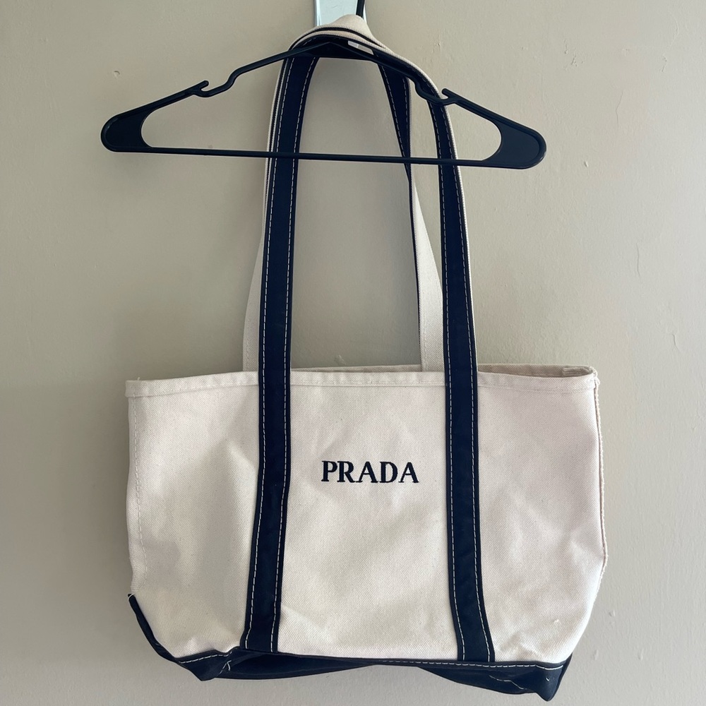 NOT PRADA LL Bean Boat Tote